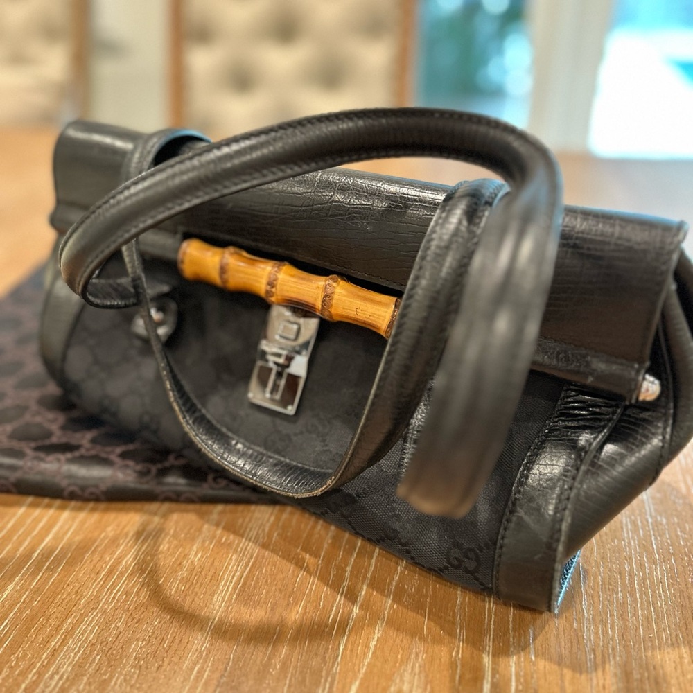 Gucci vintage bowling bag